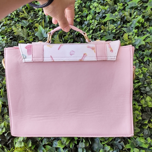 NEW anime sailor moon briefcase kawaii handbag  bag pink - Picture 5 of 7